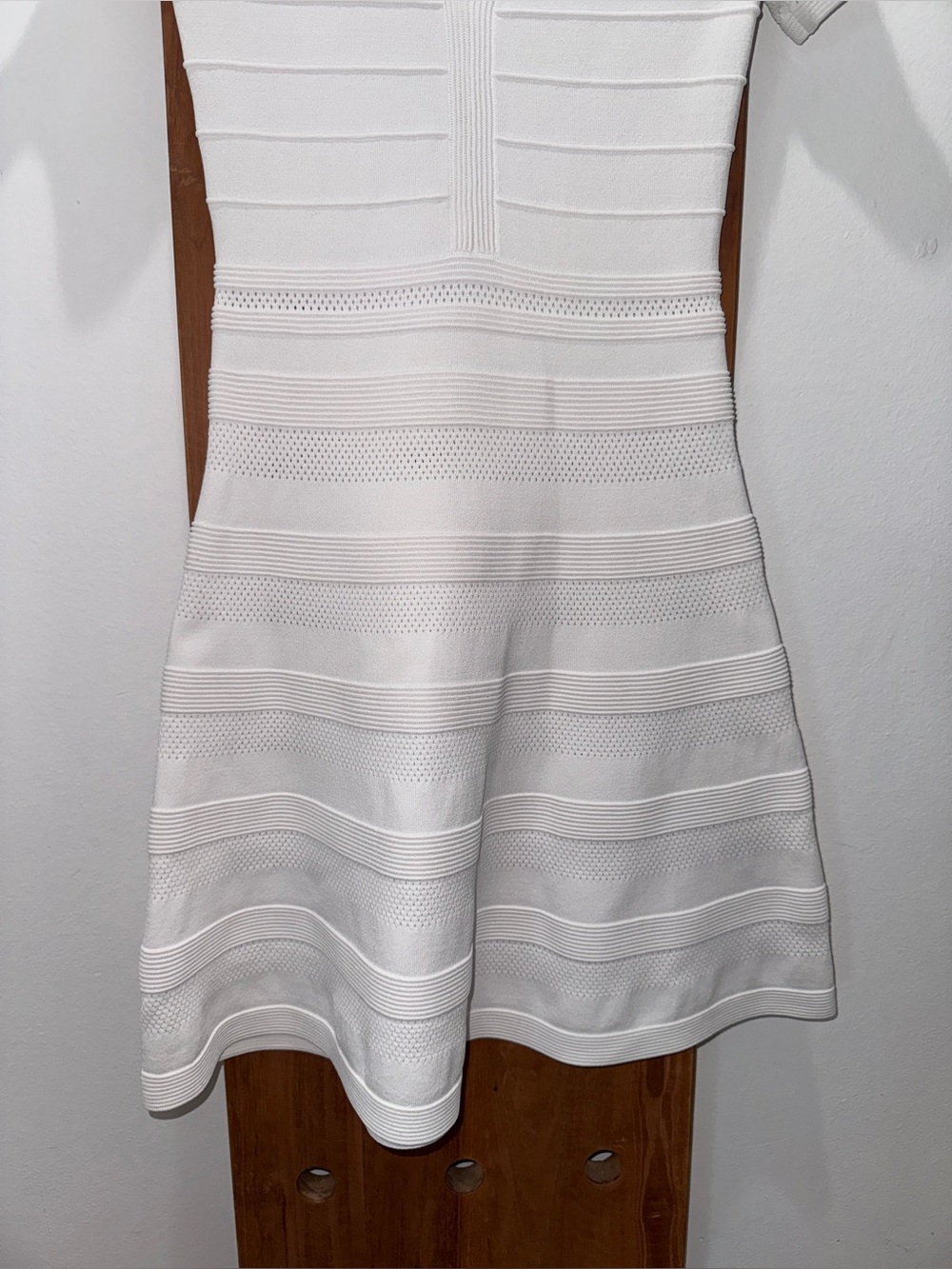 Sandro Knit Eyelet Dress - Picture 6 of 7